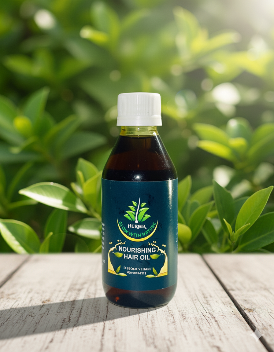 Herbia organic hair oil